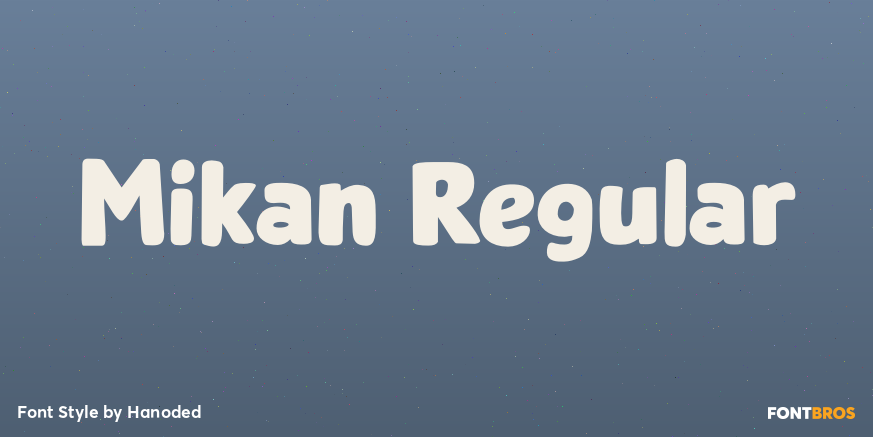 Mikan Regular Poster