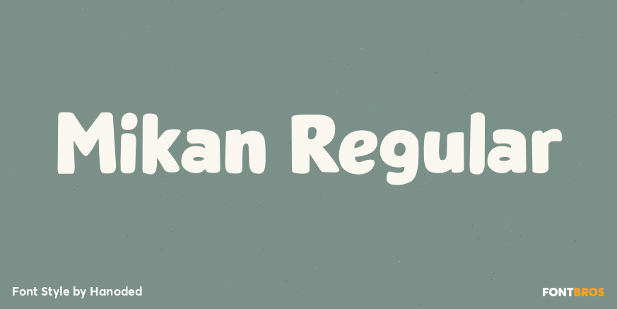 Mikan Regular Poster