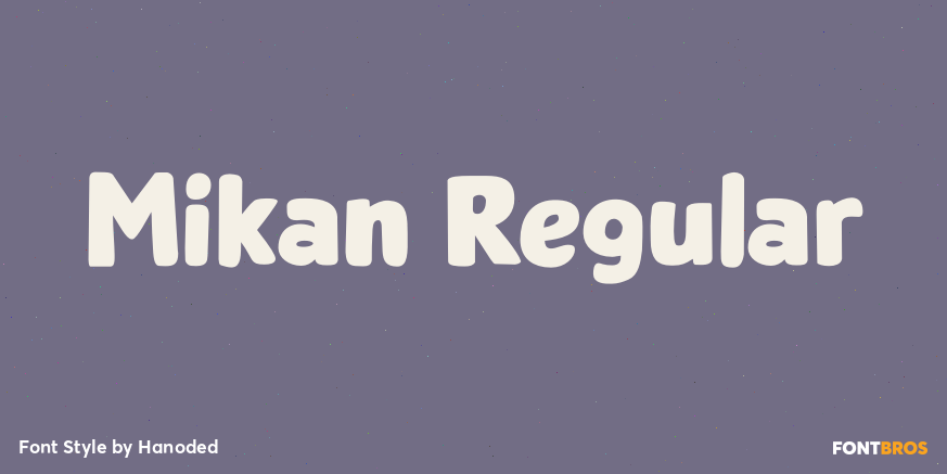 Mikan Regular Poster