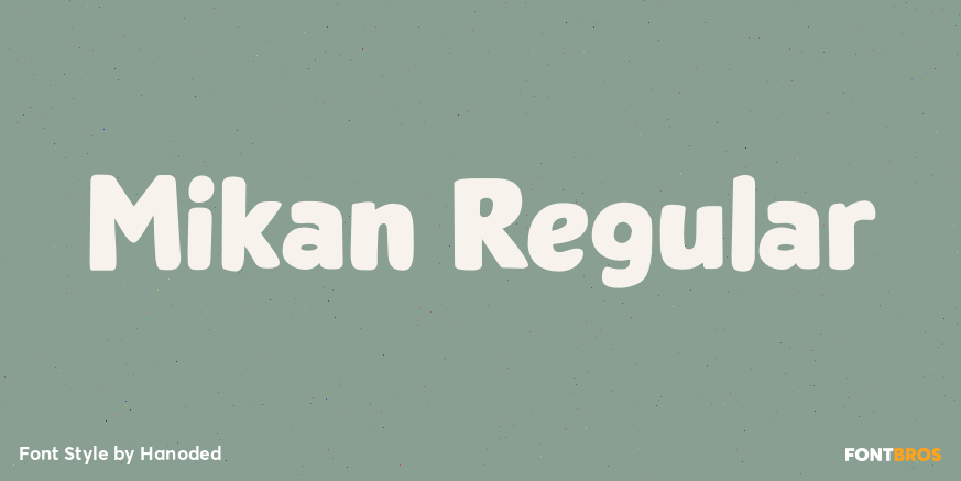 Mikan Regular Poster