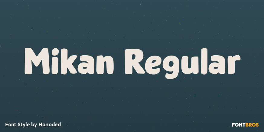 Mikan Regular Poster