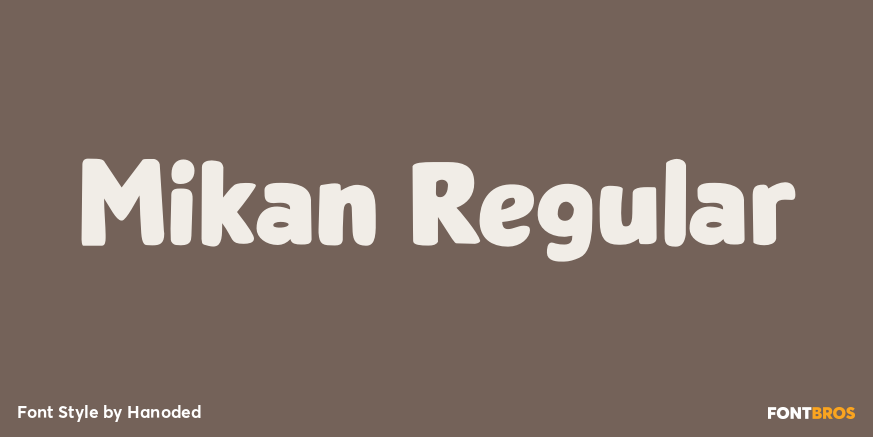 Mikan Regular Poster