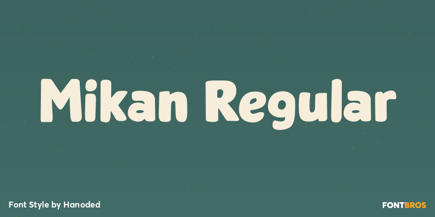 Mikan Regular Poster