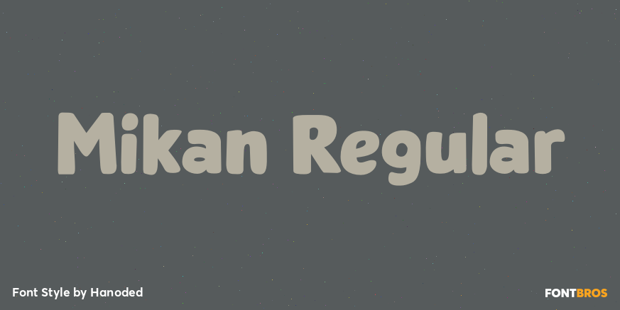 Mikan Regular Poster