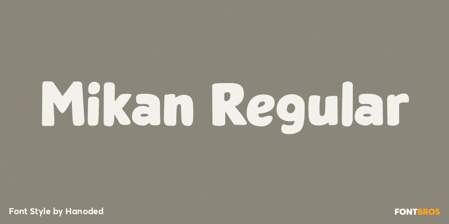 Mikan Regular Poster