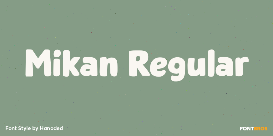 Mikan Regular Poster