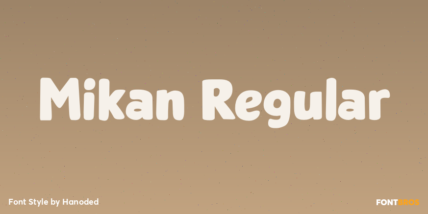 Mikan Regular Poster