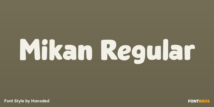 Mikan Regular Poster