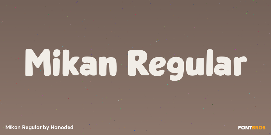 Mikan Regular Poster