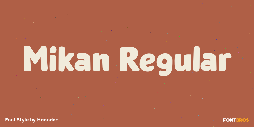 Mikan Regular Poster