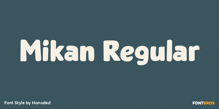 Mikan Regular Poster