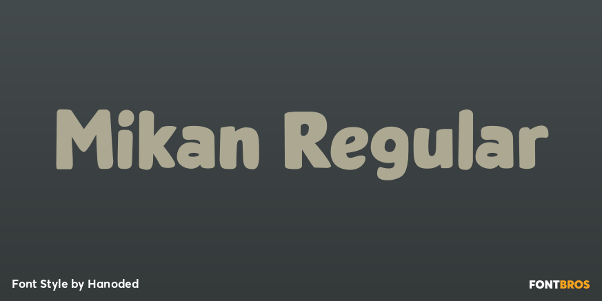 Mikan Regular Poster