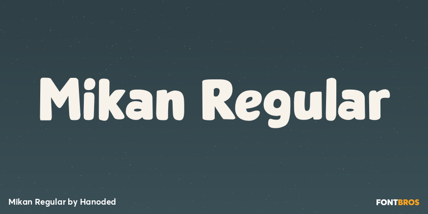 Mikan Regular Poster