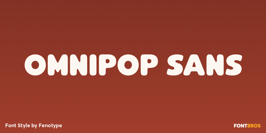Omnipop Sans Poster