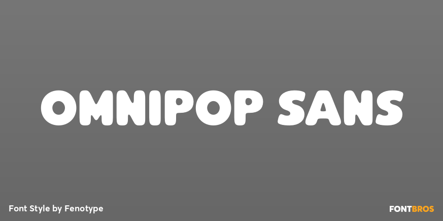 Omnipop Sans Poster