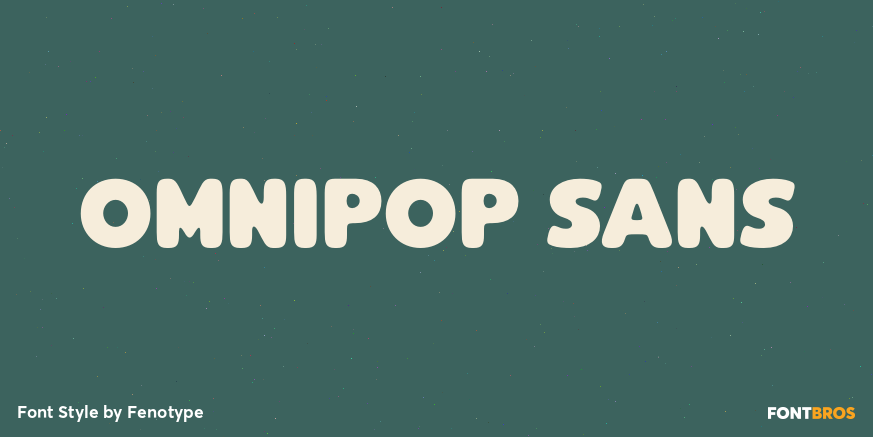 Omnipop Sans Poster