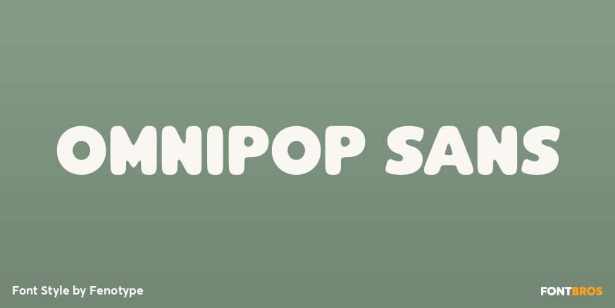 Omnipop Sans Poster