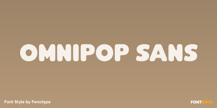 Omnipop Sans Poster
