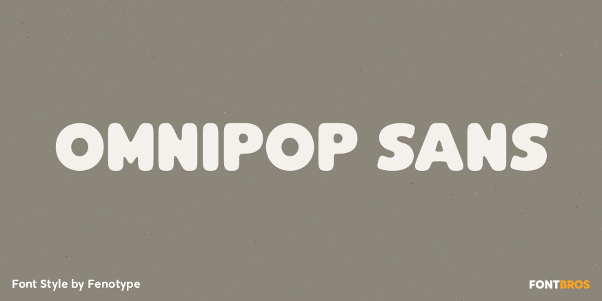 Omnipop Sans Poster