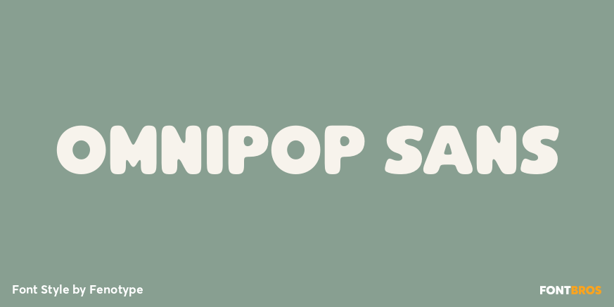 Omnipop Sans Poster