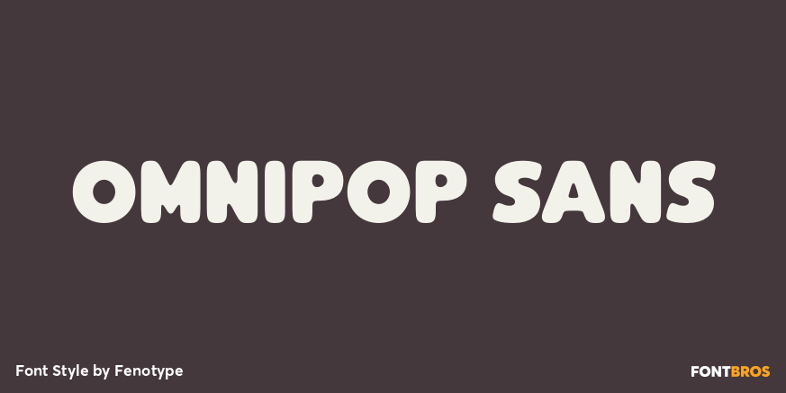 Omnipop Sans Font Poster #1