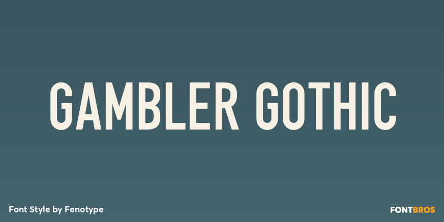 Gambler Gothic Poster