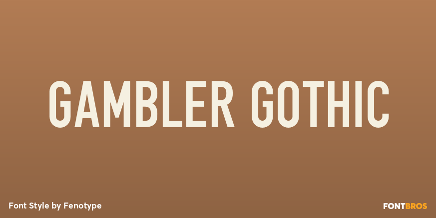 Gambler Gothic Poster