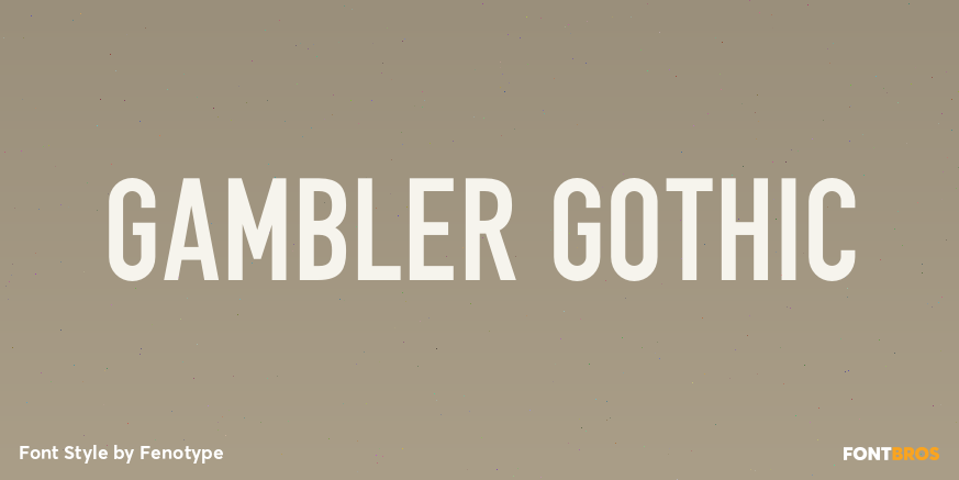 Gambler Gothic Poster