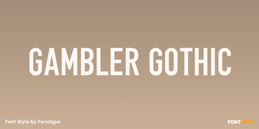 Gambler Gothic Poster