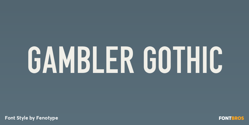 Gambler Gothic Poster