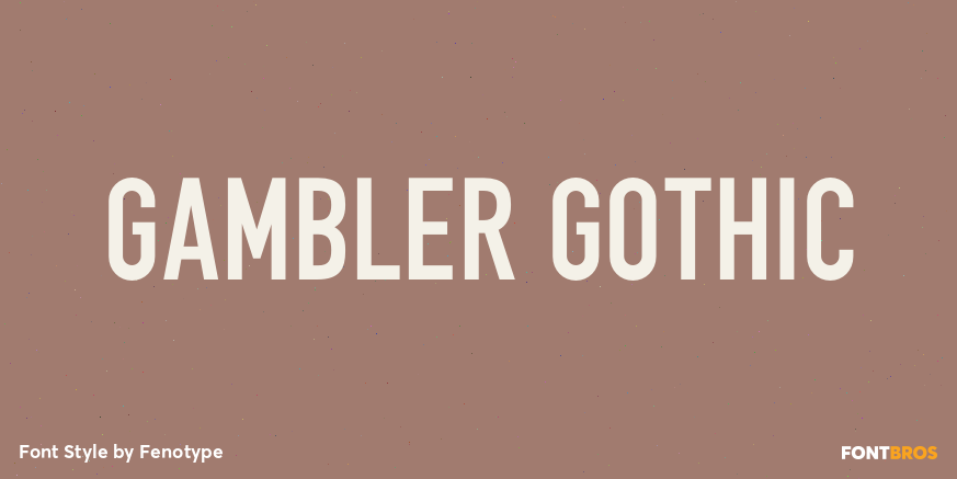 Gambler Gothic Poster