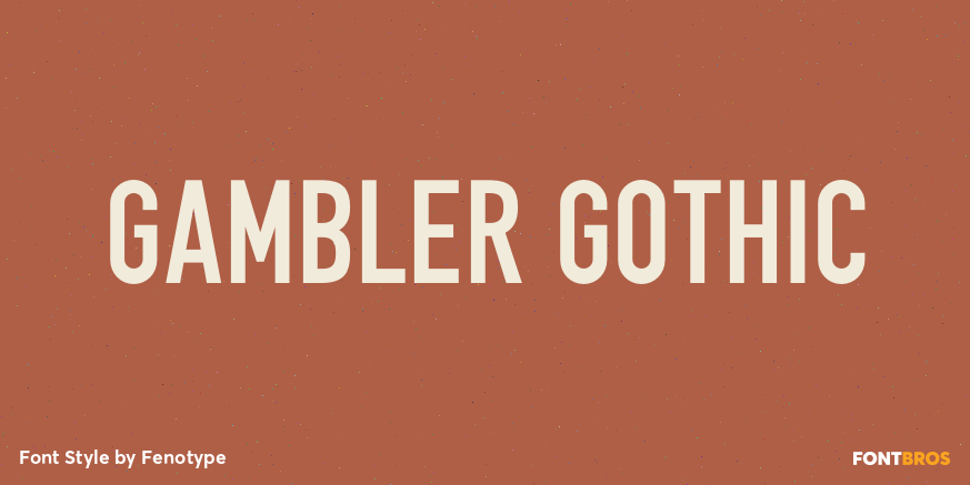 Gambler Gothic Poster