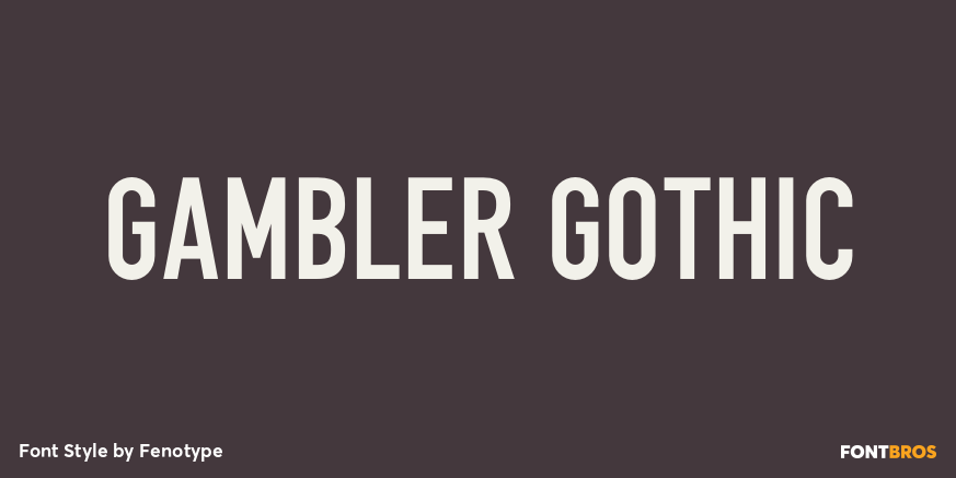 Gambler Gothic Poster