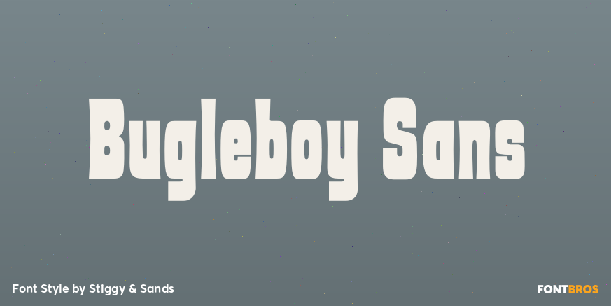 Bugleboy Sans Font Poster #1