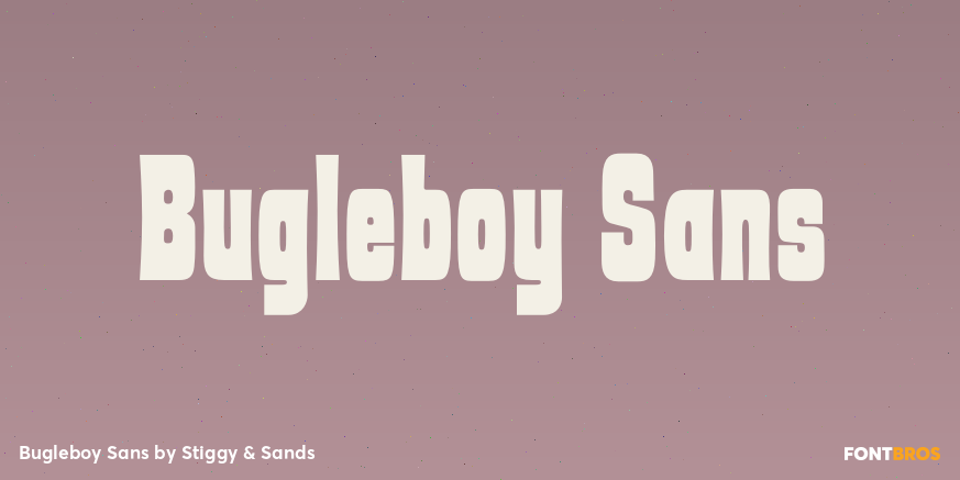Bugleboy Sans Font Poster #1