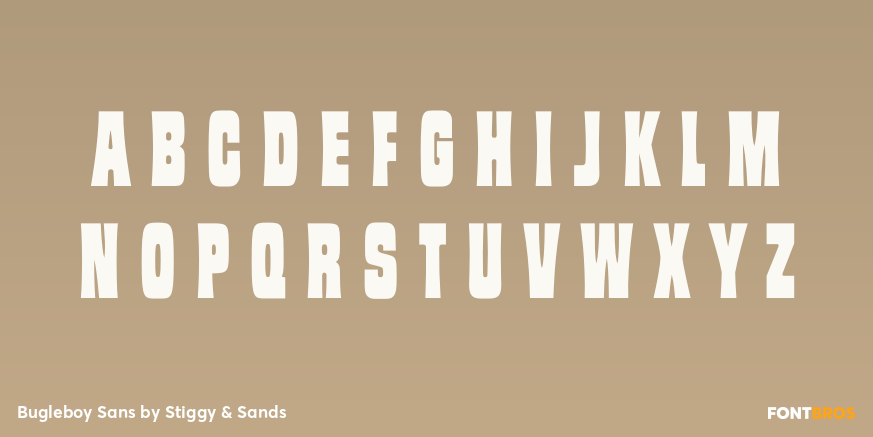 Bugleboy Sans Font Poster #2