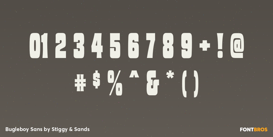 Bugleboy Sans Font Poster #4