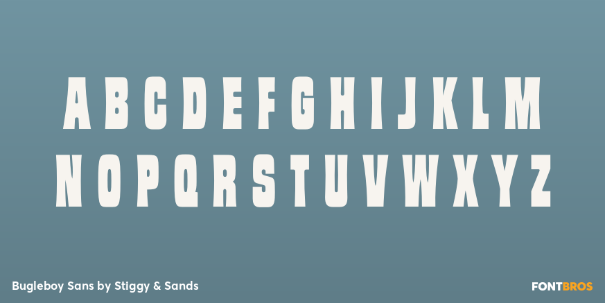 Bugleboy Sans Font Poster #1