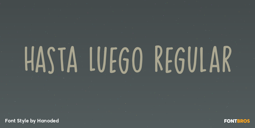 Hasta Luego Regular Poster