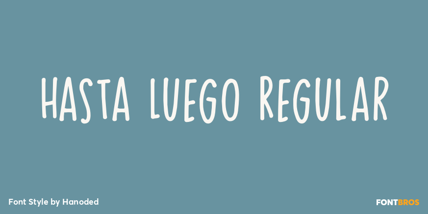 Hasta Luego Regular Poster
