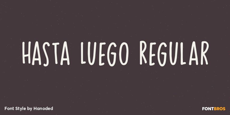 Hasta Luego Regular Poster