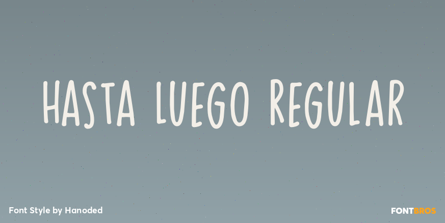 Hasta Luego Regular Poster