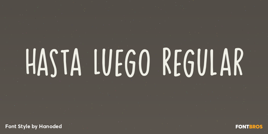 Hasta Luego Regular Poster