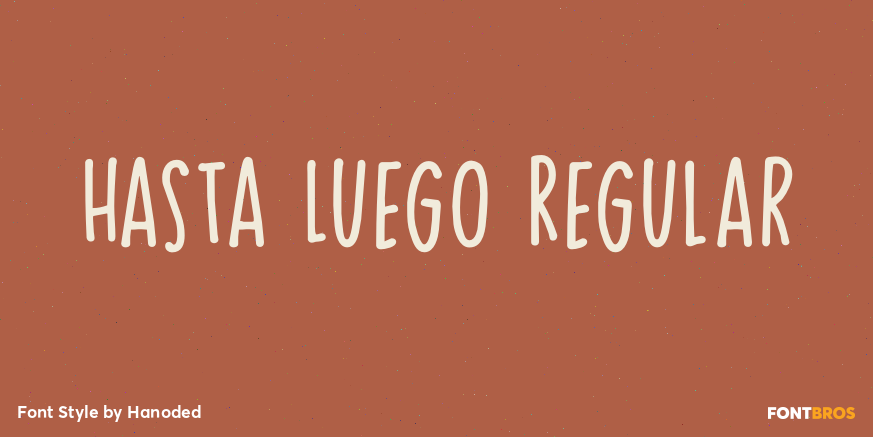 Hasta Luego Regular Poster