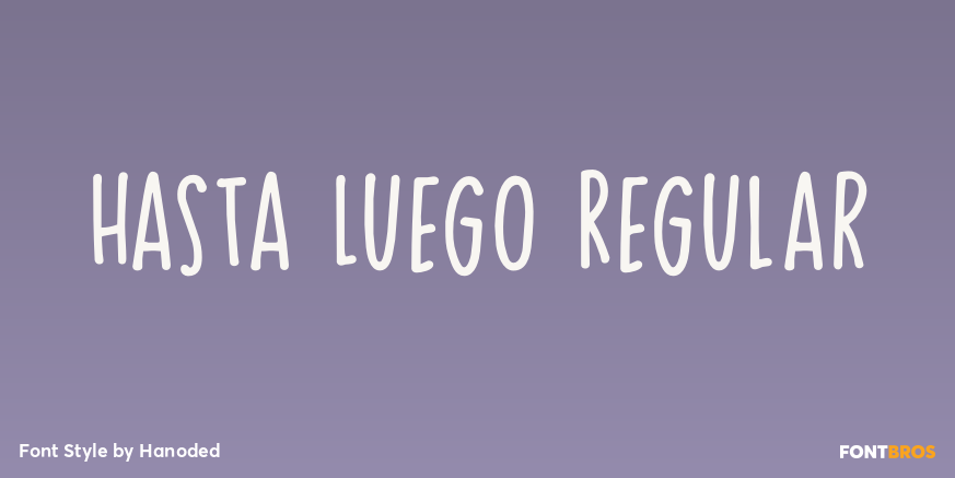 Hasta Luego Regular Poster
