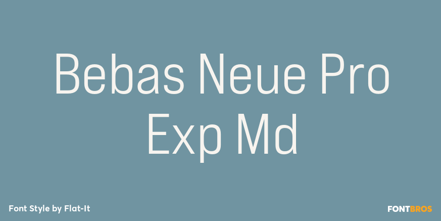 Bebas Neue Pro Exp Md Poster