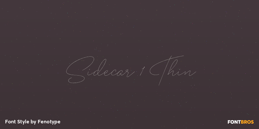 Sidecar 1 Thin Poster