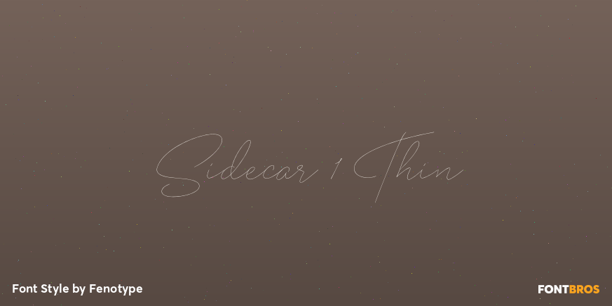 Sidecar 1 Thin Poster