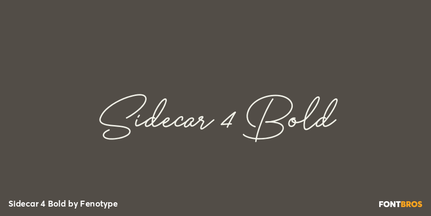 Sidecar 4 Bold Poster