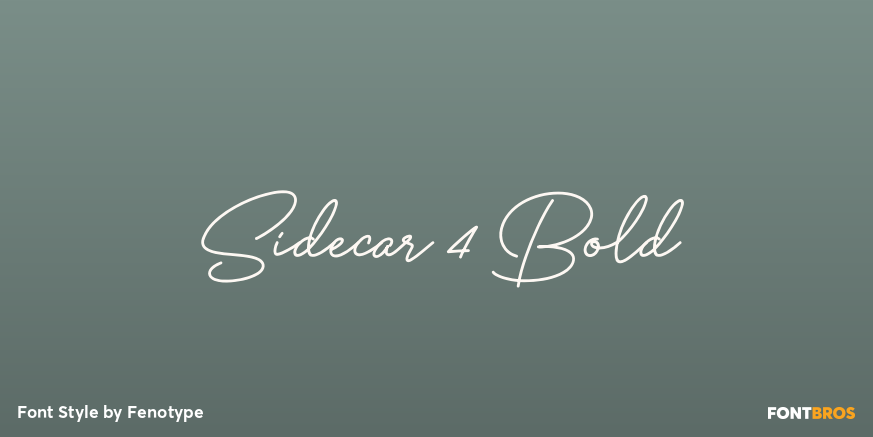 Sidecar 4 Bold Poster